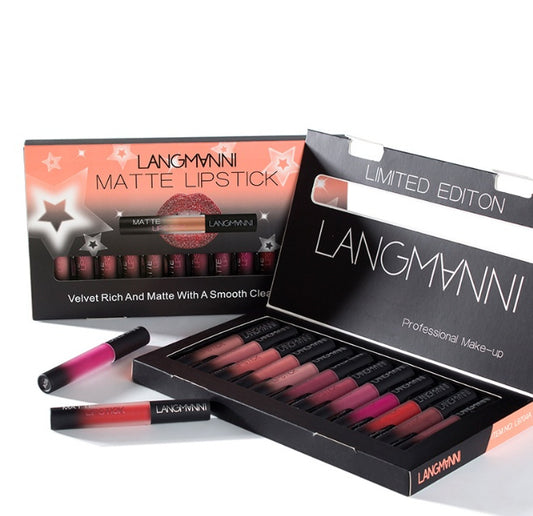 Langmanni Matte Lipstick Set