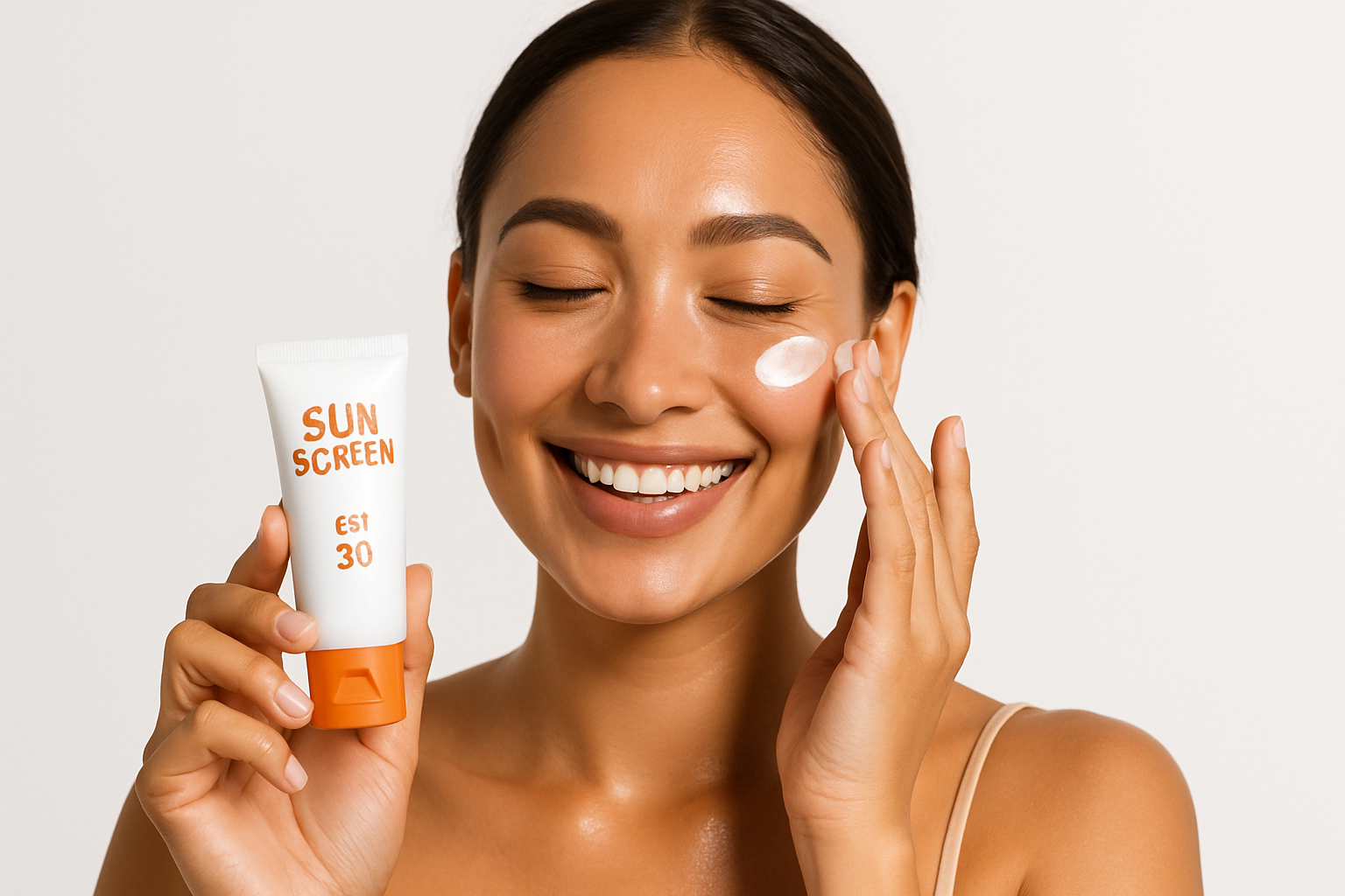 give her a sunscreen 